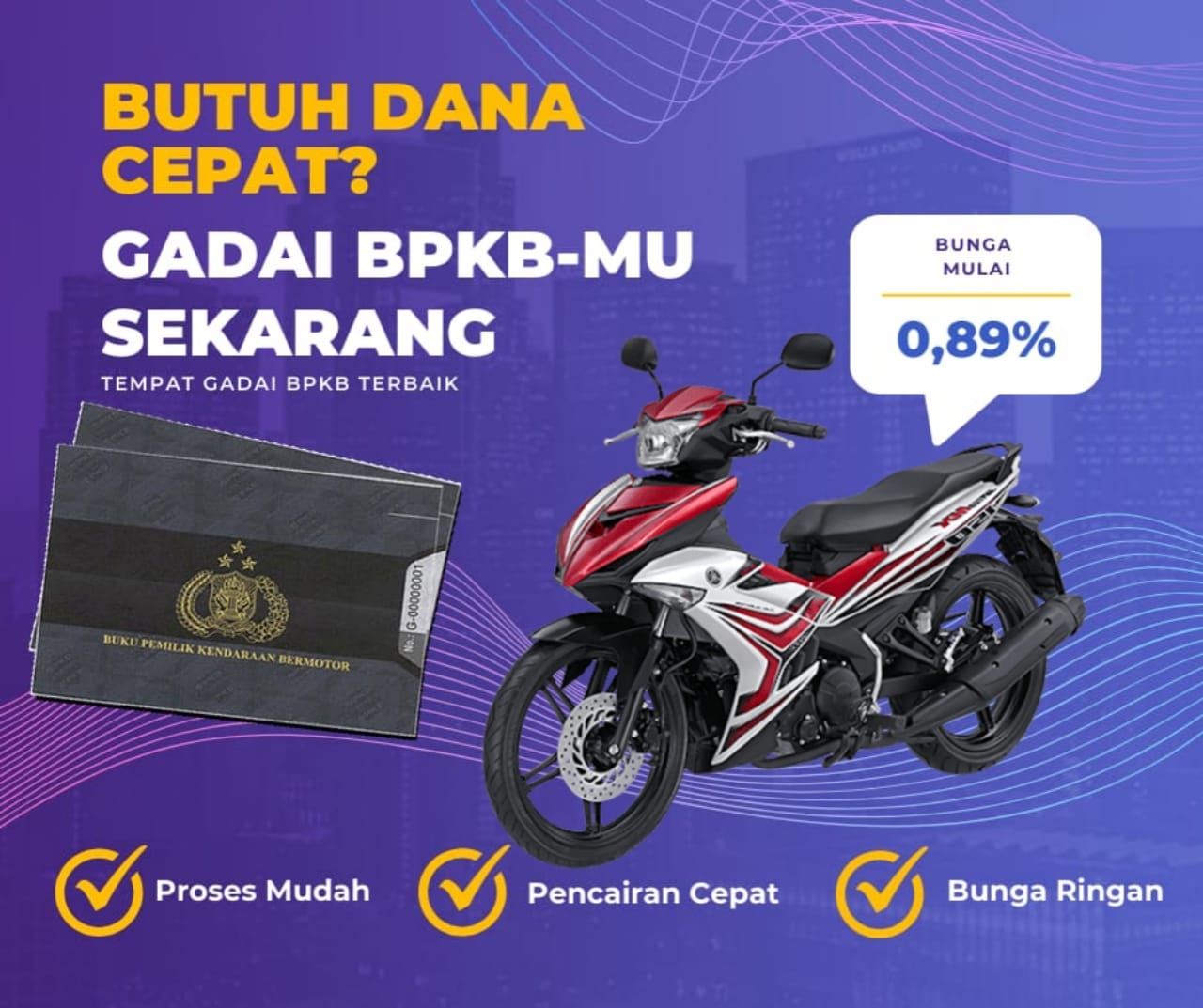 Kredit Jaminan Bpkb Motor Yamaha Jupiter Mx 150 Dapat Dana Berapa? Seperti Ini Simulasinya